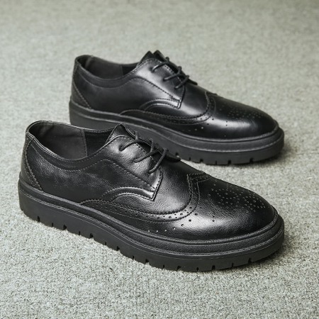 Men's Autumn Trendy Casual Shoes Add Velvet Low-Top Sneaker